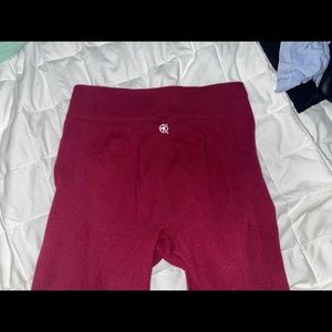 Workouts by Katya 7/8 ribbed leggings